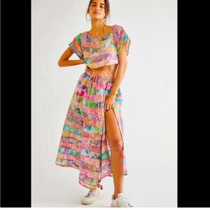 Free people in bloom set